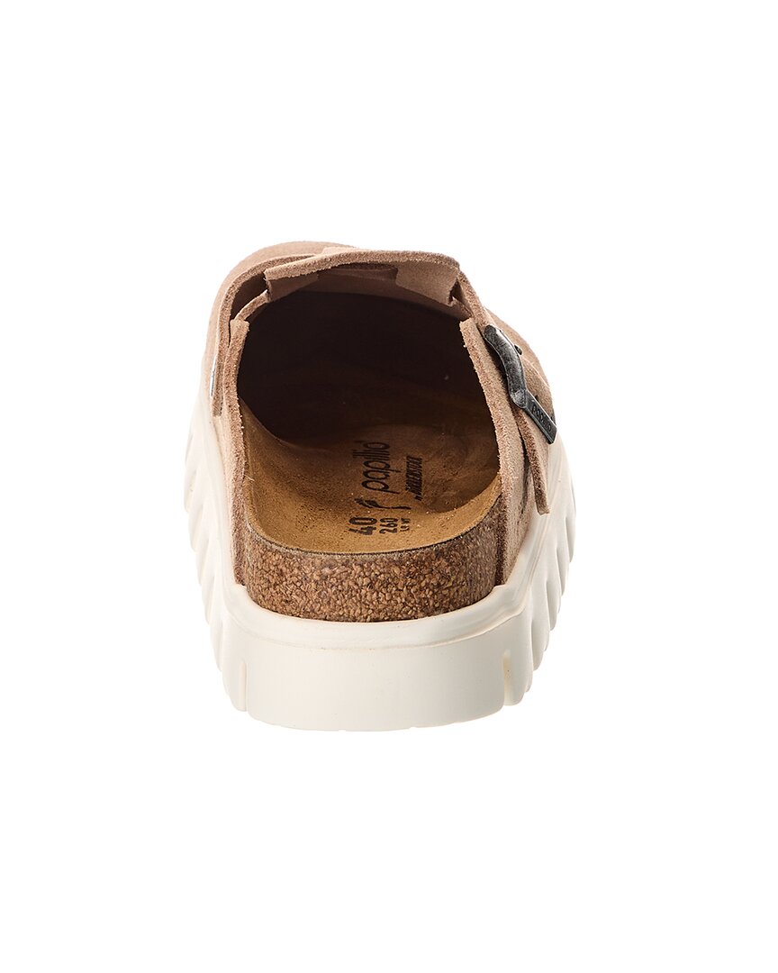 Papillio by Birkenstock Boston Chunky Narrow Suede Clog
