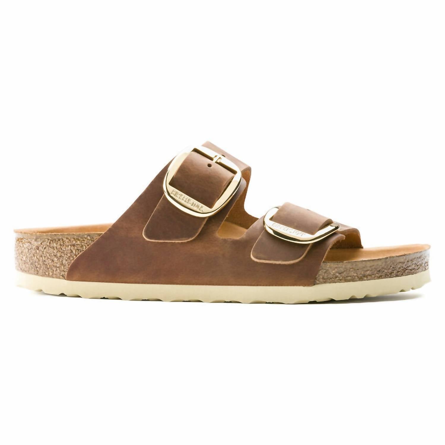 Women's Arizona Big Buckle Sandal In Cognac