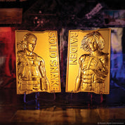 Fanattik Limited Edition Metal Gear Solid 2 24k Gold Plated Raiden Ingot