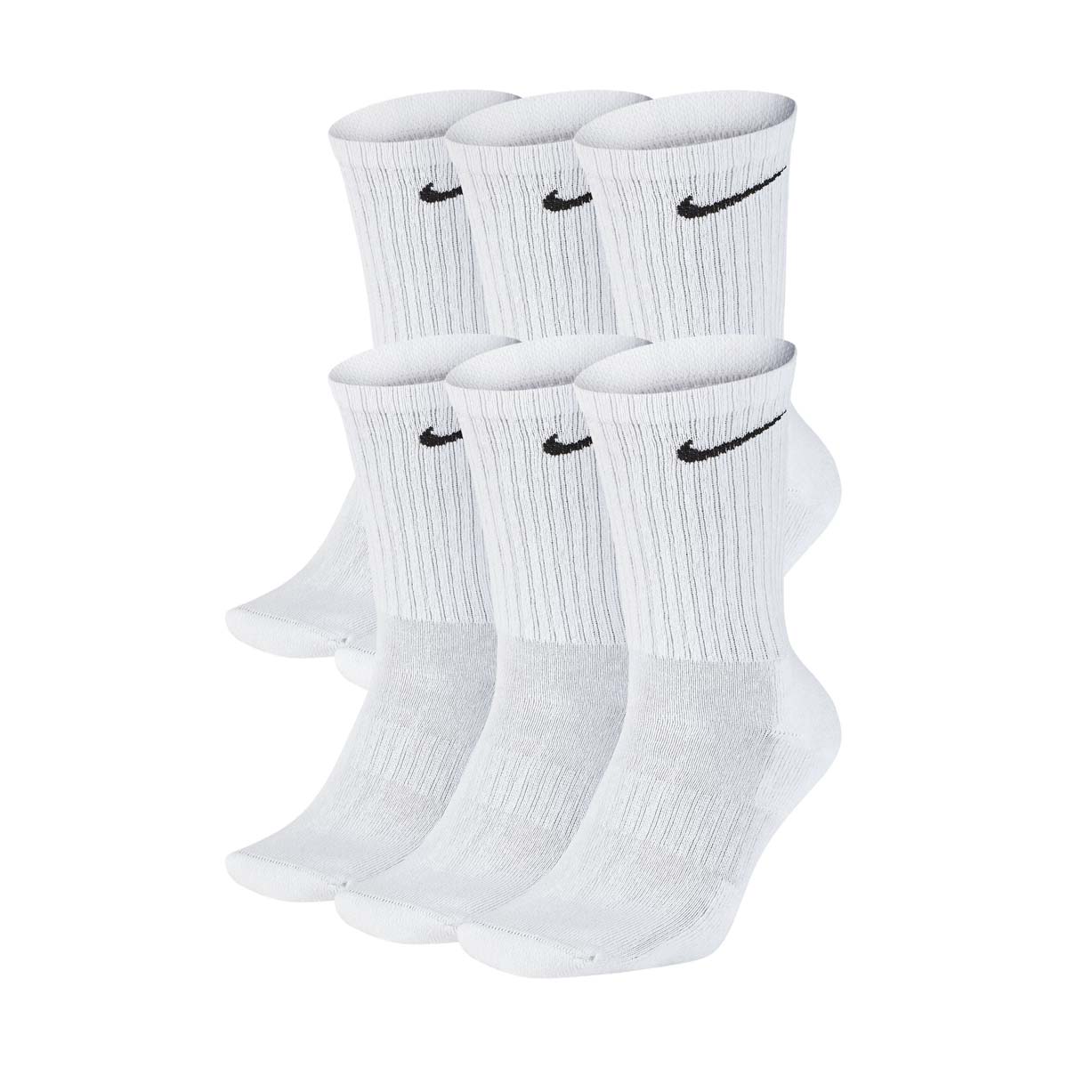 SX7666 | Nike Everyday Cushioned 100 | WHITE/BLACK L SX7666-100-SIZE L