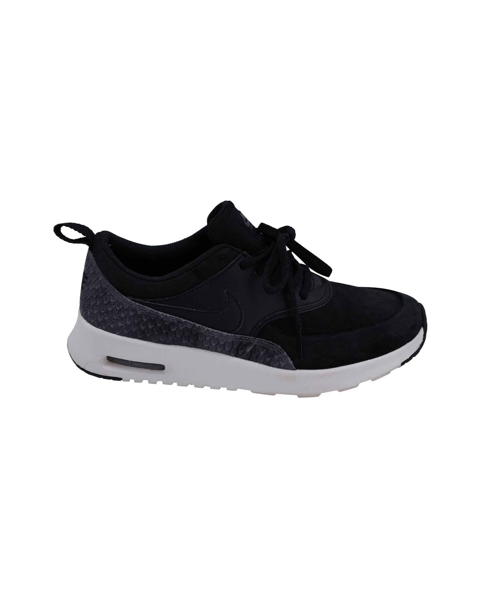 Nike Air Max Thea Sneakers in Black Leather