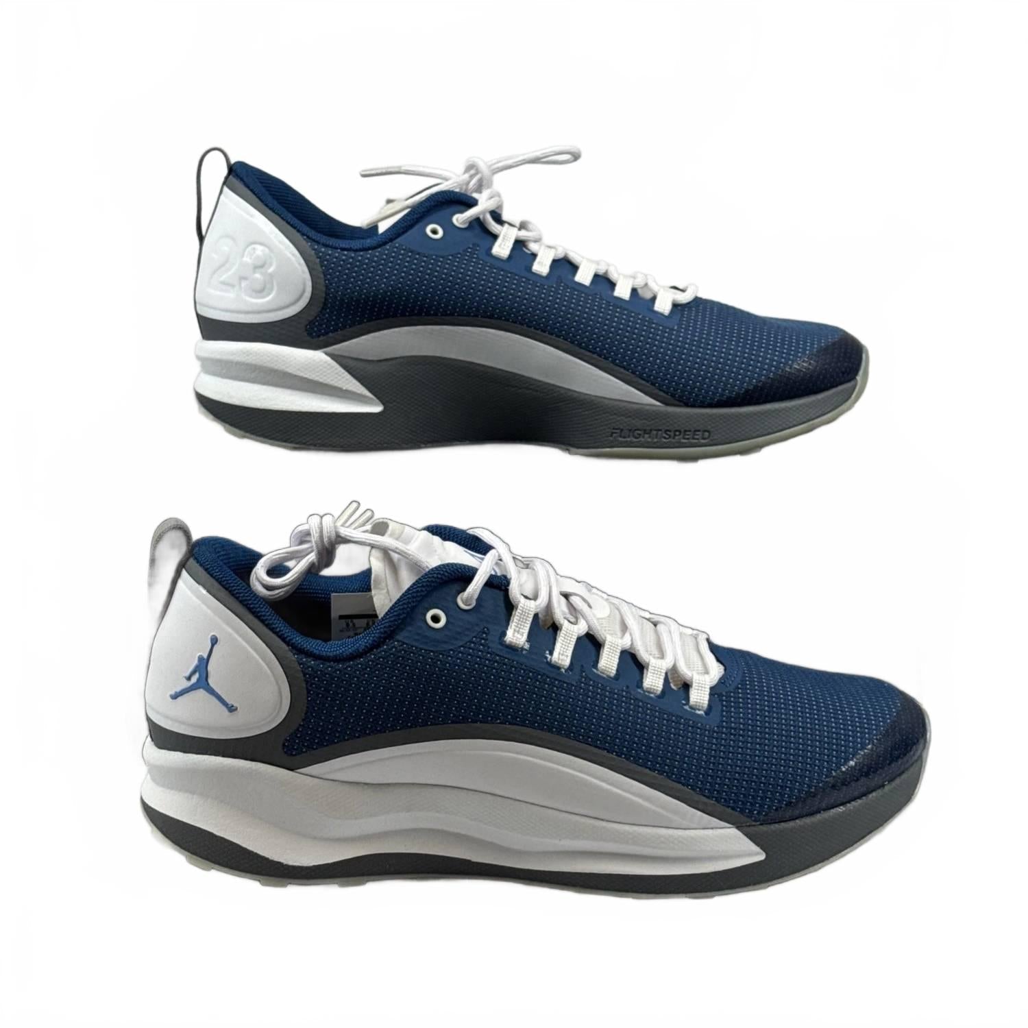 Men's Air Jordan Zoom Tenacity Flight Sneakers In Blue / White