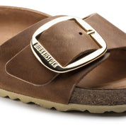 Women's Madrid Big Buckle Sandal In Cognac