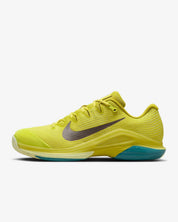 Men's Zoom Vapor 12 Premium Hard Court Tennis Shoes In High Voltage / Cave Stone