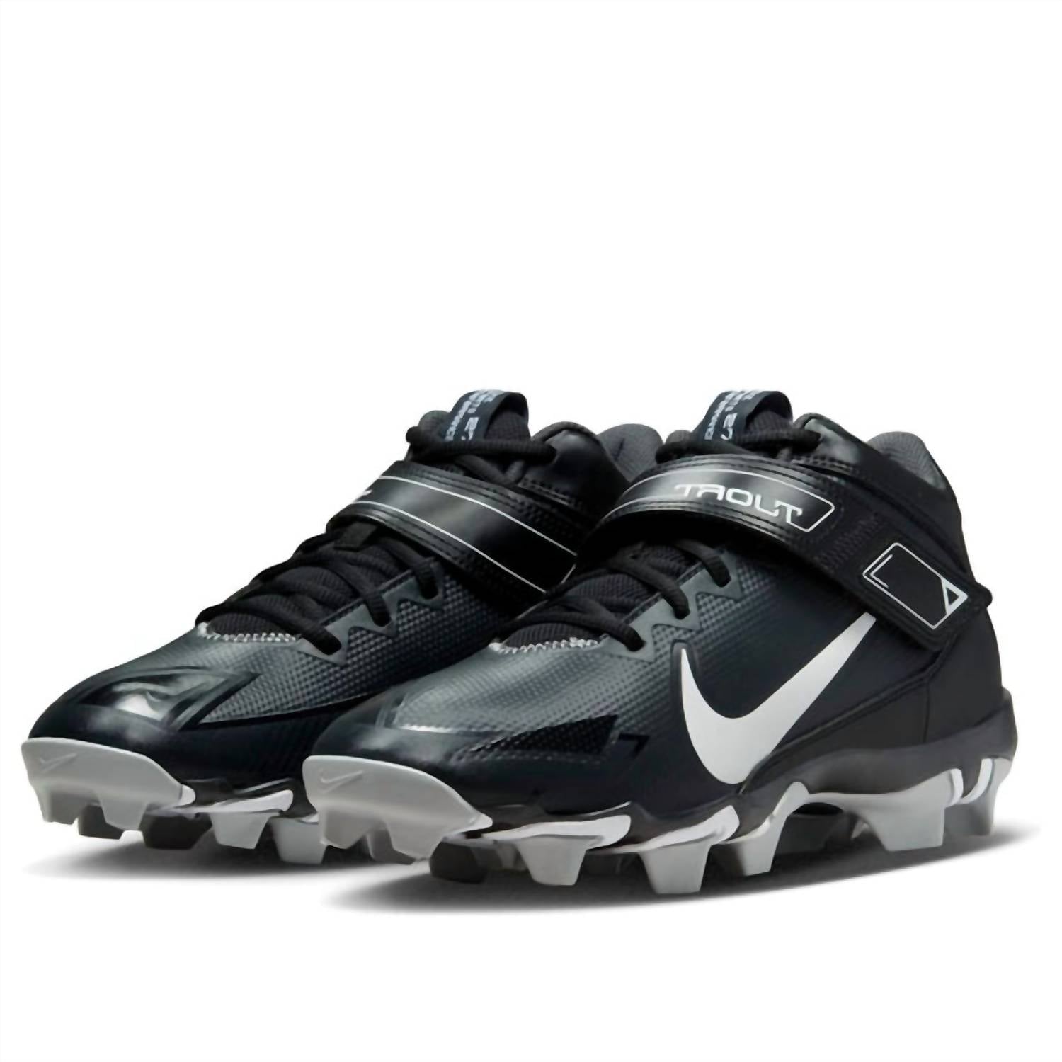 Men's Force Trout 8 Keystone Sneakers In Black/white/dark Smoke Grey