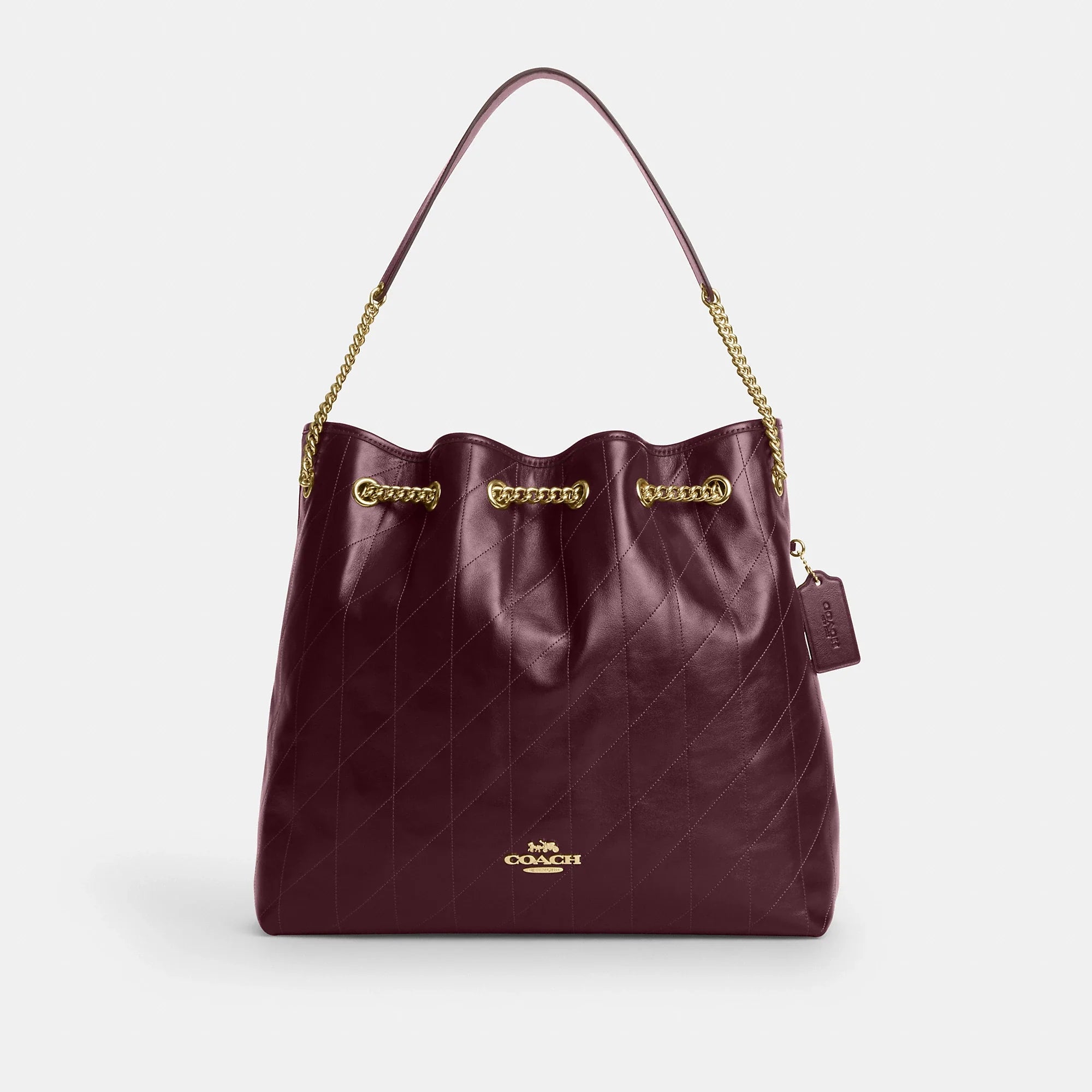 Coach Outlet Evelyn Large Shoulder Bag With Quilting