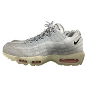 Nike Air Max 95 Grey Pink Foam Sneakers in Grey Suede