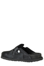 Pony Skin Boston Fur Slipper