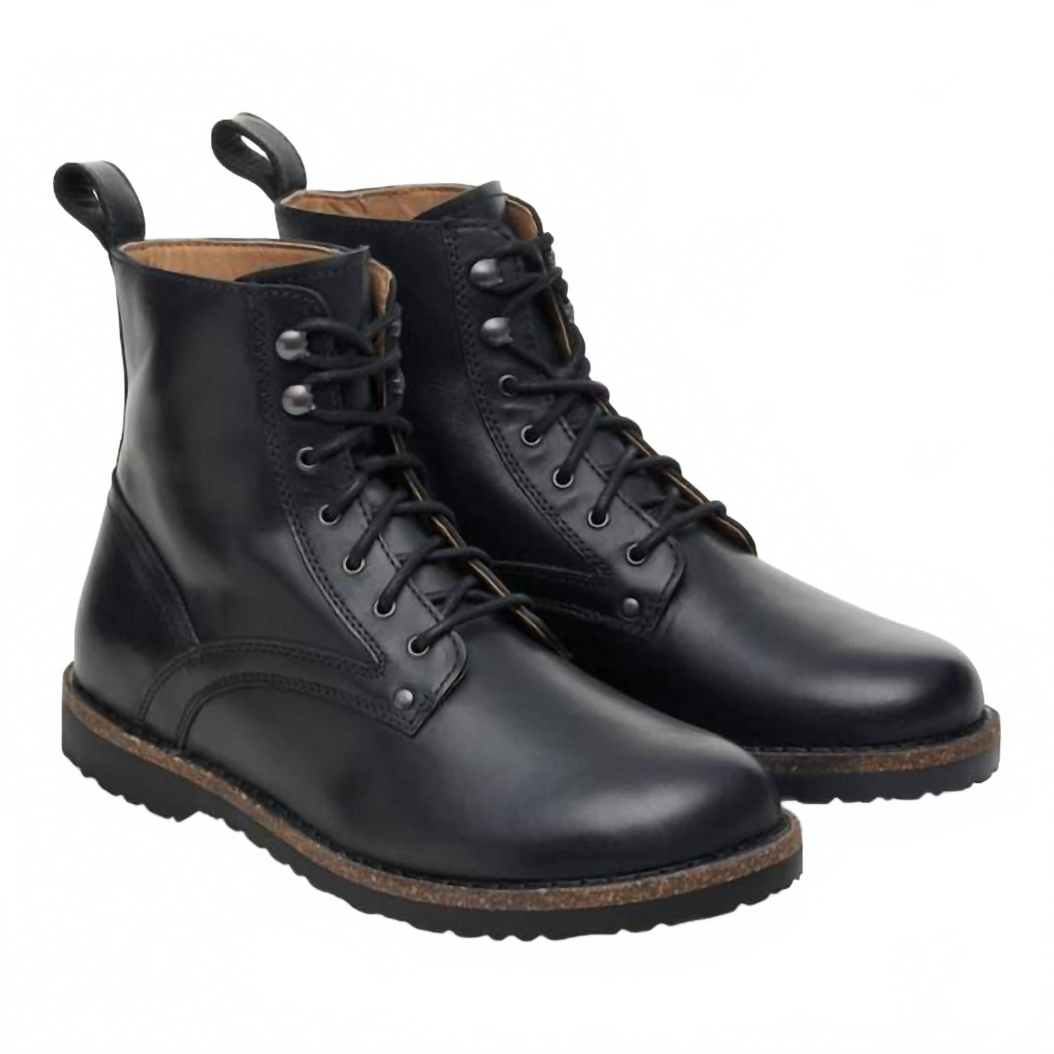 Women's Bryson Lace-Up Boots In Black