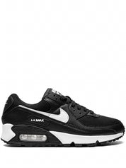 Women's Air Max 90 Running Shoes In Black/white/black