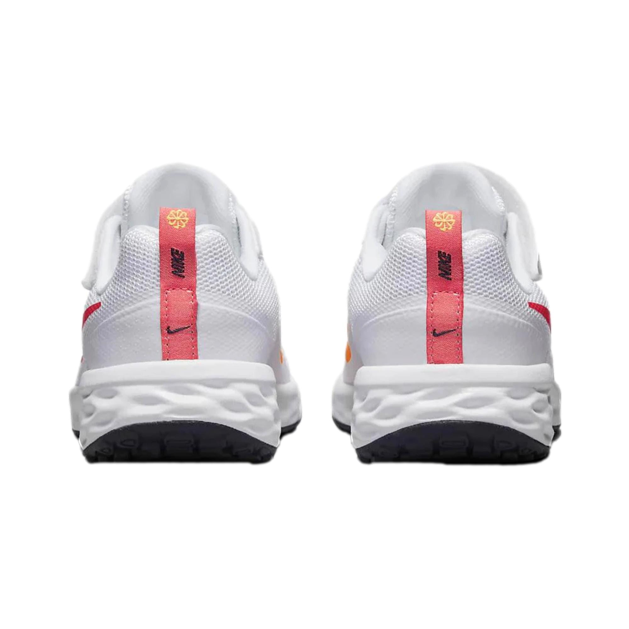 Pre-School Nike Revolution 6 NN PSV White/Gridiron/Laser Orange/Sea Coral DD1095-101