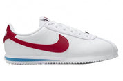 Kid's Cortez Forest Gump Sneakers In White/varsity Blue-Varsity Red