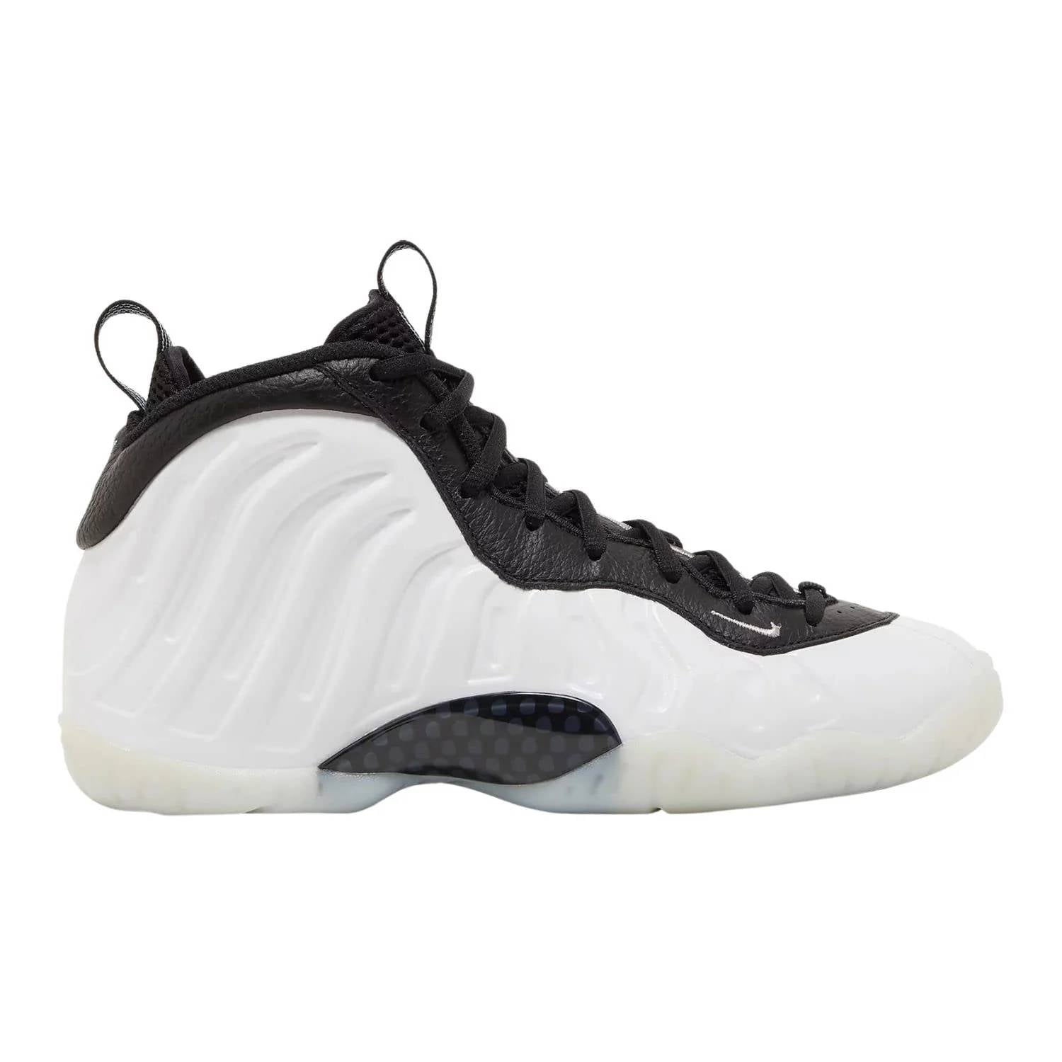 Kid's Air Foamposite One Penny Hardaway Pe Sneakers In Whtie/black
