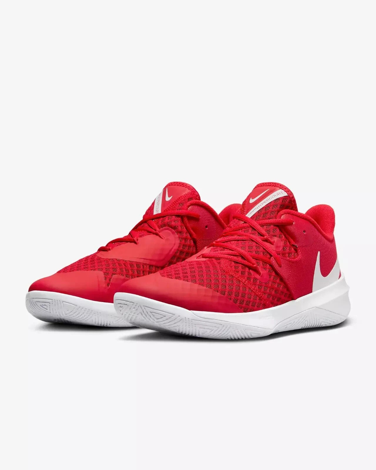 Women's Nike HyperSpeed Court Sneakers US 8 Red White Volleyball Shoes RHS3922