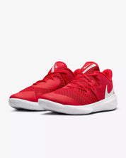 Women's Nike HyperSpeed Court Sneakers US 8 Red White Volleyball Shoes RHS3922
