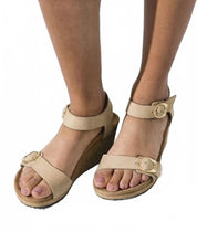 Women's Soley Wedge Heel Sandals In Sandcastle