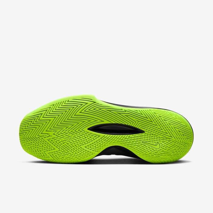 Men's Nike Precision 6 DD9535-009 Sneaker Black Volt Herringbone Basketball Shoes