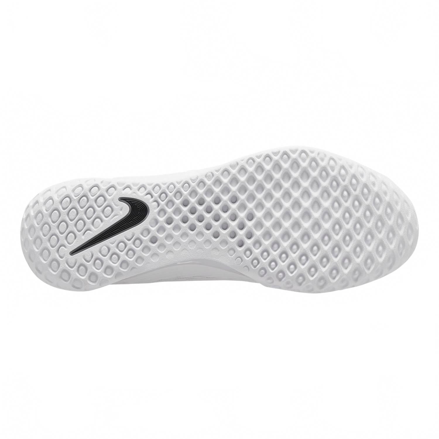 Men's Zoom Court Next Hard Court Tennis Shoes In White/black