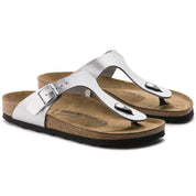 Women's Gizeh Birko-Flor Sandals In Silver
