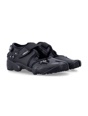 Air Rift Floral Applique Leather Sneakers