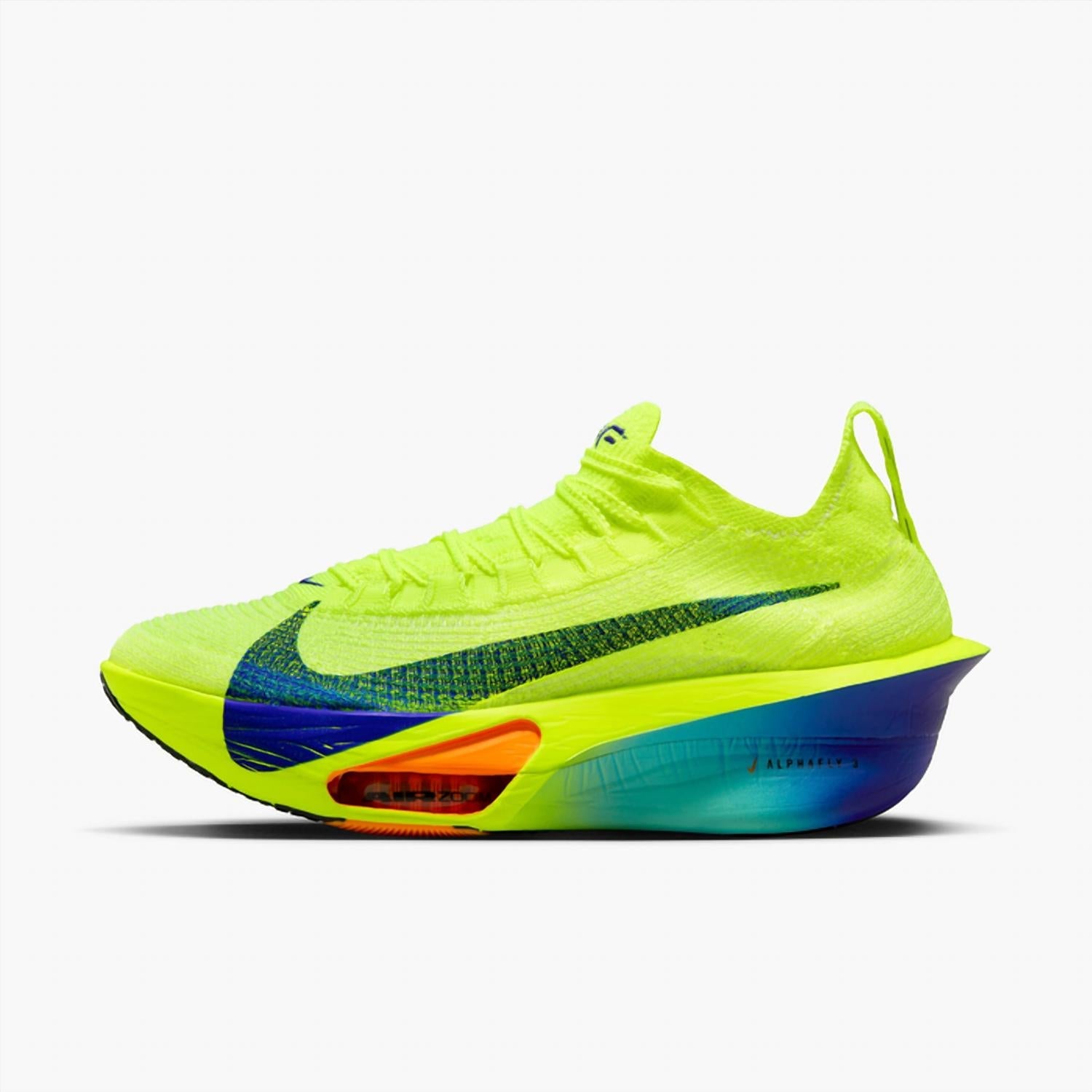 Women's Alphafly Next 3 Shoe In Volt/dusty Cactus/total Orange/concord