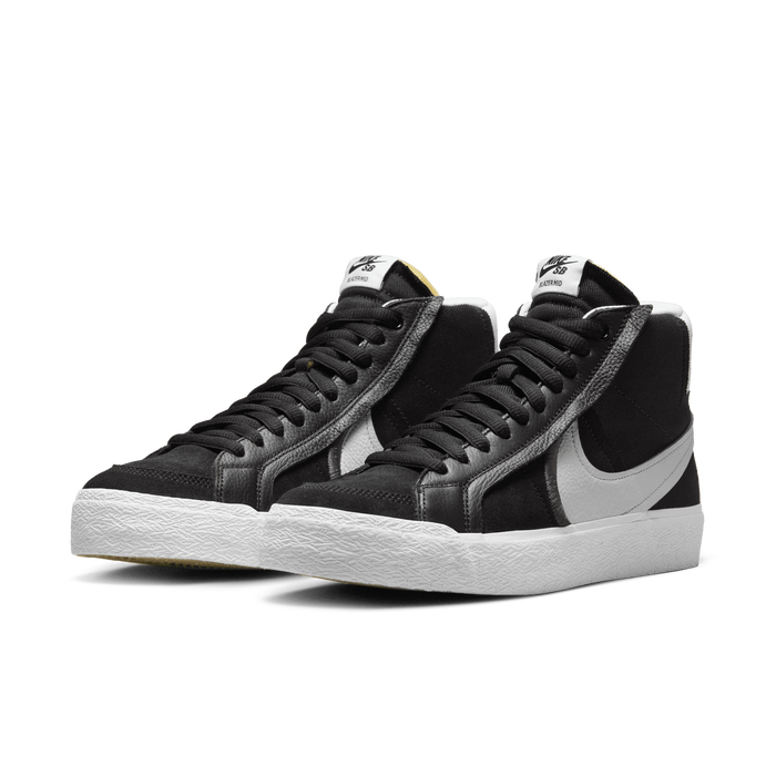 Men's Nike SB Zoom Blazer Mid Premium Plus DR9144-001 Skateboard Shoes Black