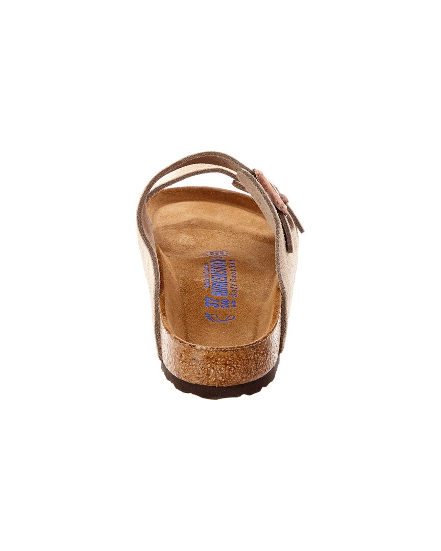 Birkenstock Men's Arizona Soft Footbed Suede Leather Sandal, 46