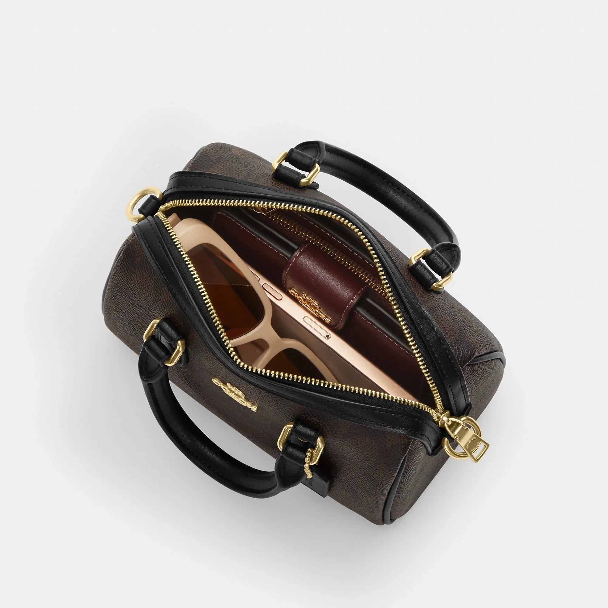 Coach Outlet Mini Rowan Crossbody Bag In Signature Canvas