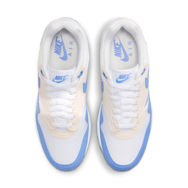 WOMENS NIKE AIR MAX 1-WHITE/ROYAL PULSE-DZ2628-113