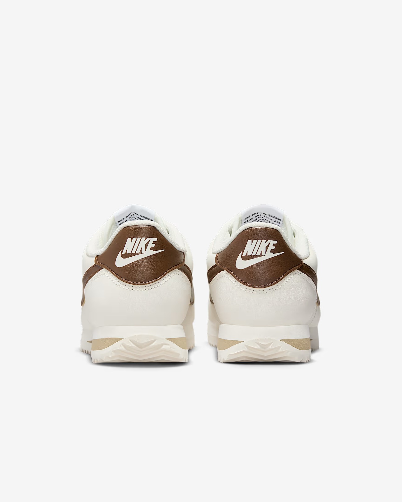 Women's Nike Cortez DN1791-104 Sneakers Sail Cacao Wow Leather Lifestyle Shoes