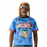 Men's Duaa Thoughts T-Shirt Blue Thoughts-blue