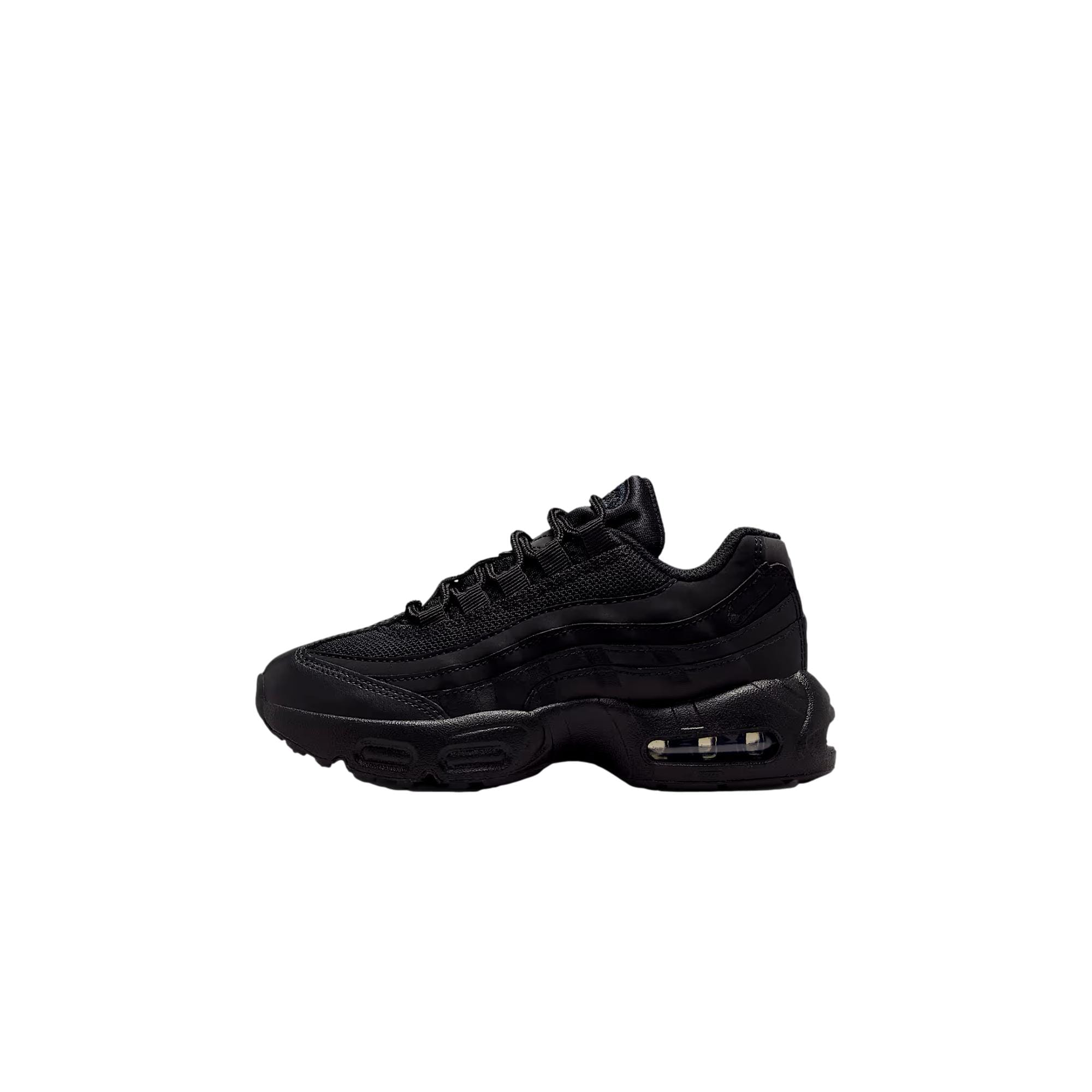 Pre-School Nike Air Max 95 Recraft Leather Black / Black - Black - Anthracite HQ6364-001
