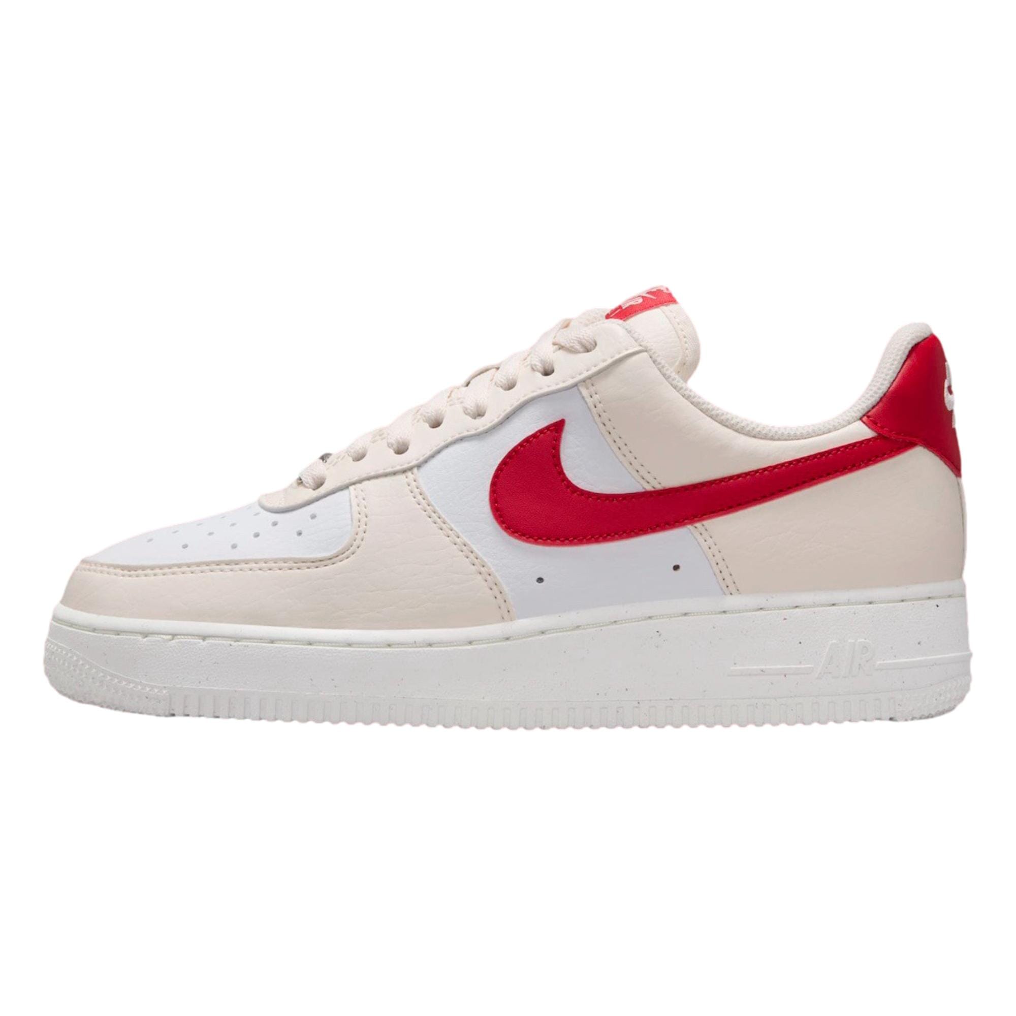 Women's Nike Air Force 1 '07 Next Nature Pale Ivory/University Red DC9486-109