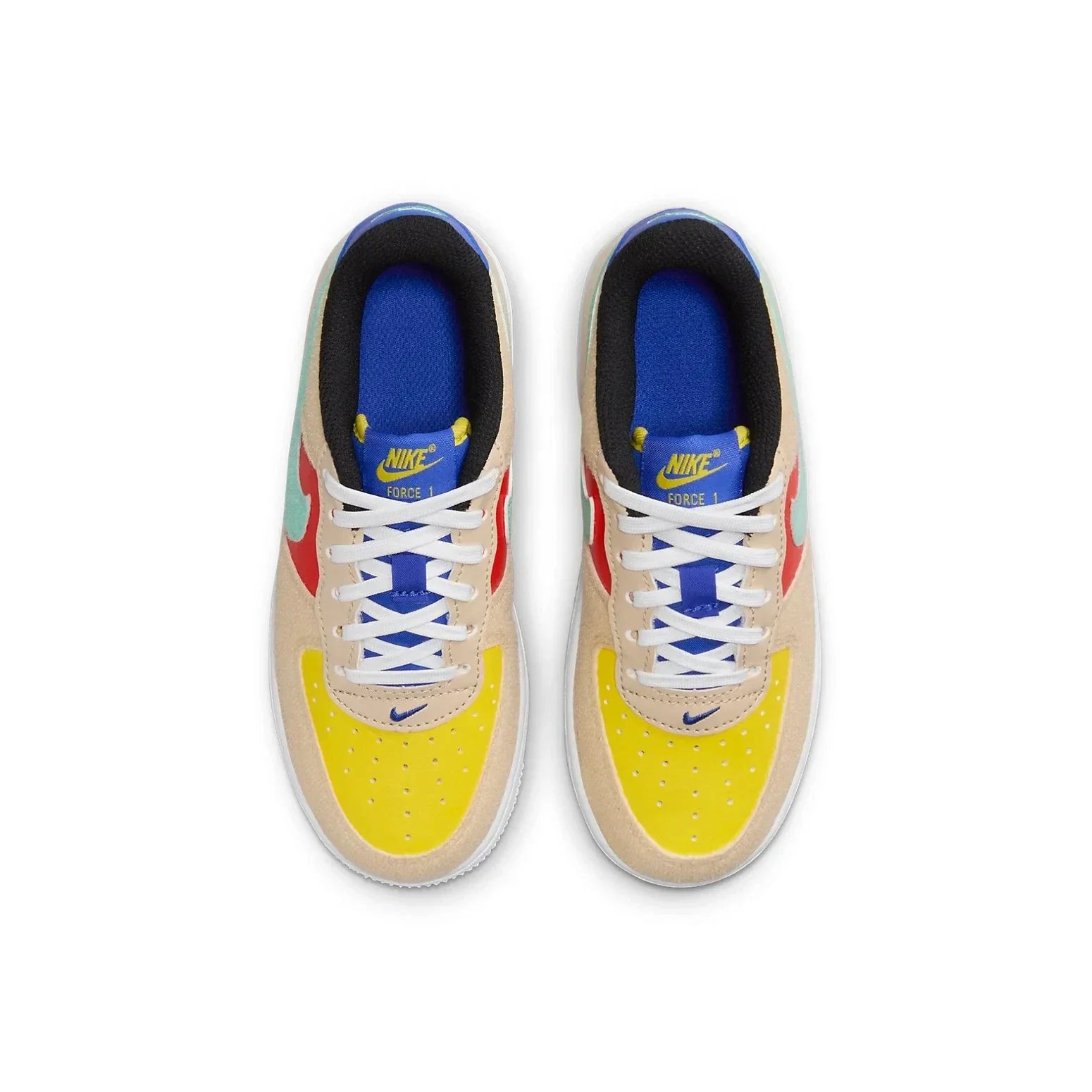 Youth Nike Force LV8 DZ807- Sneakers Multicolor Lifestyle Shoes HTAT7
