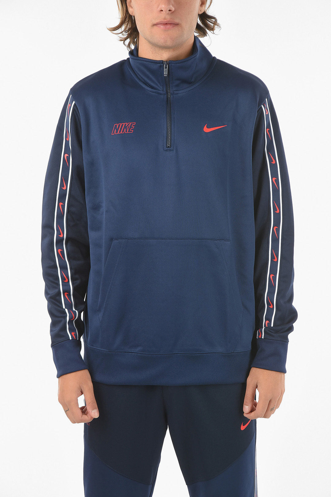 Nike Maxi Patch Pocket Half Zip Sweatshirt