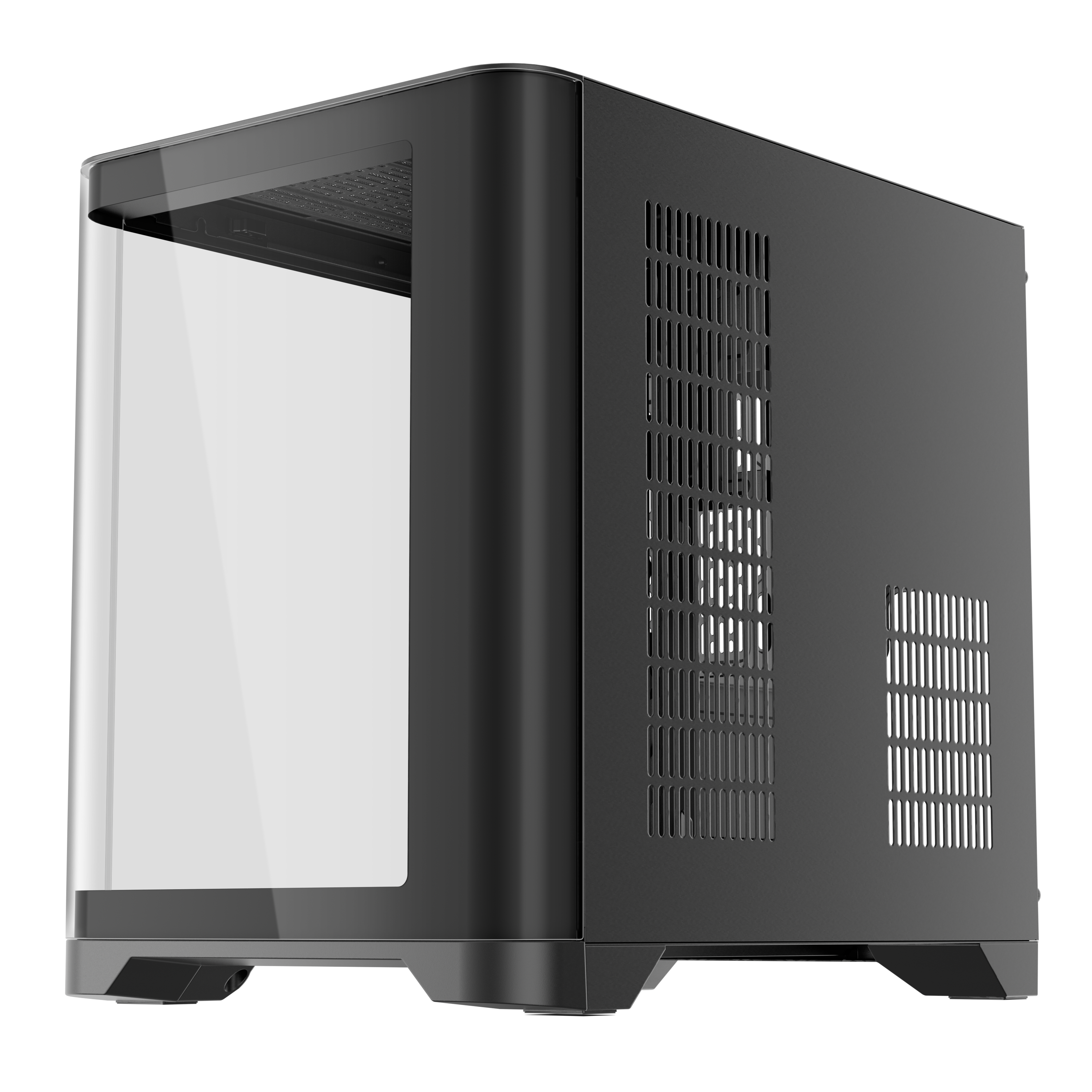 1st Player UV5 M-ATX ITX PC Gaming Case (Black)