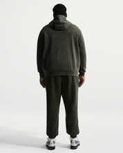 Men's Nike Sportswear Club Washed Fleece Hoodie Sequoia/Sequoia IQ1219-355