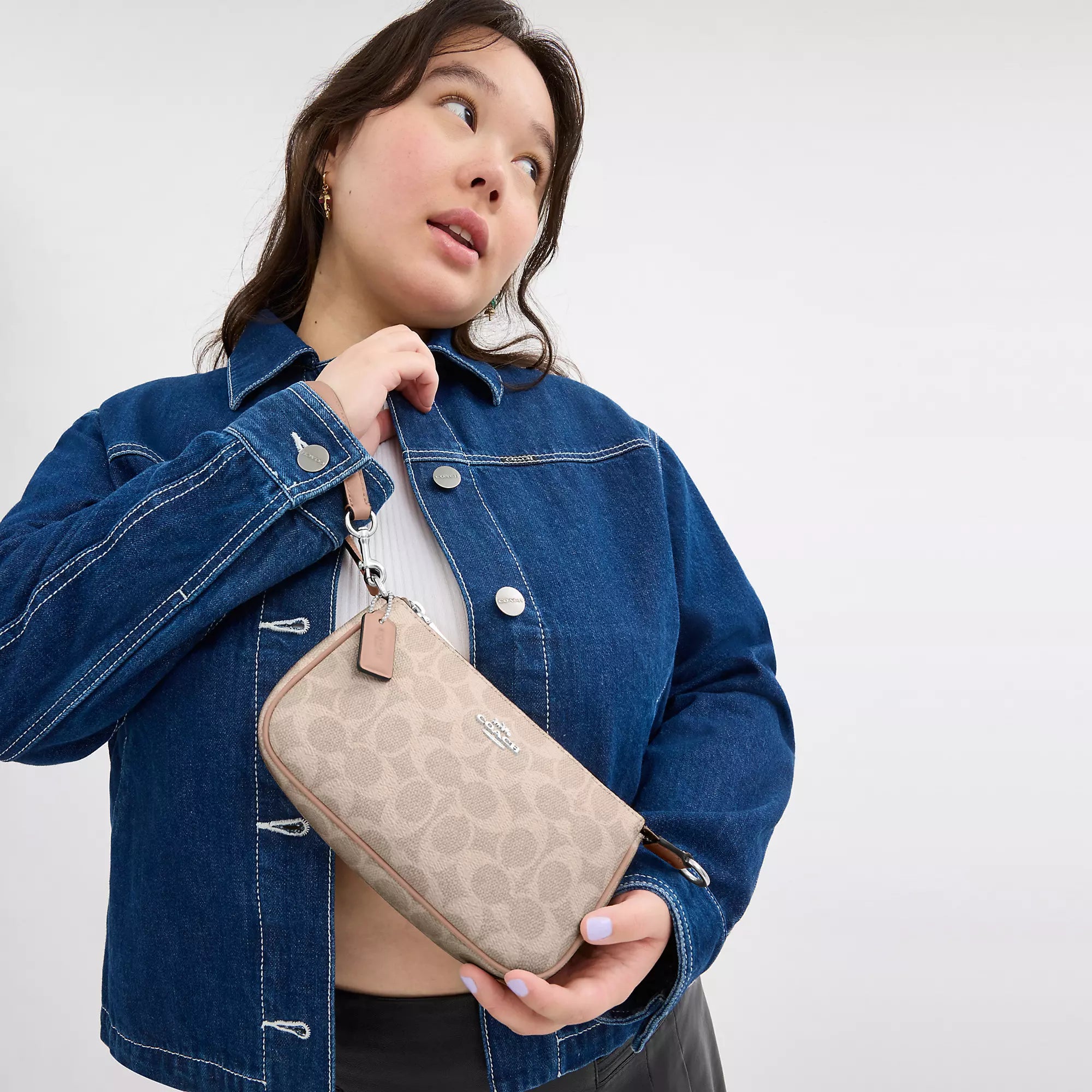 Coach Outlet Nolita 19 In Signature Canvas