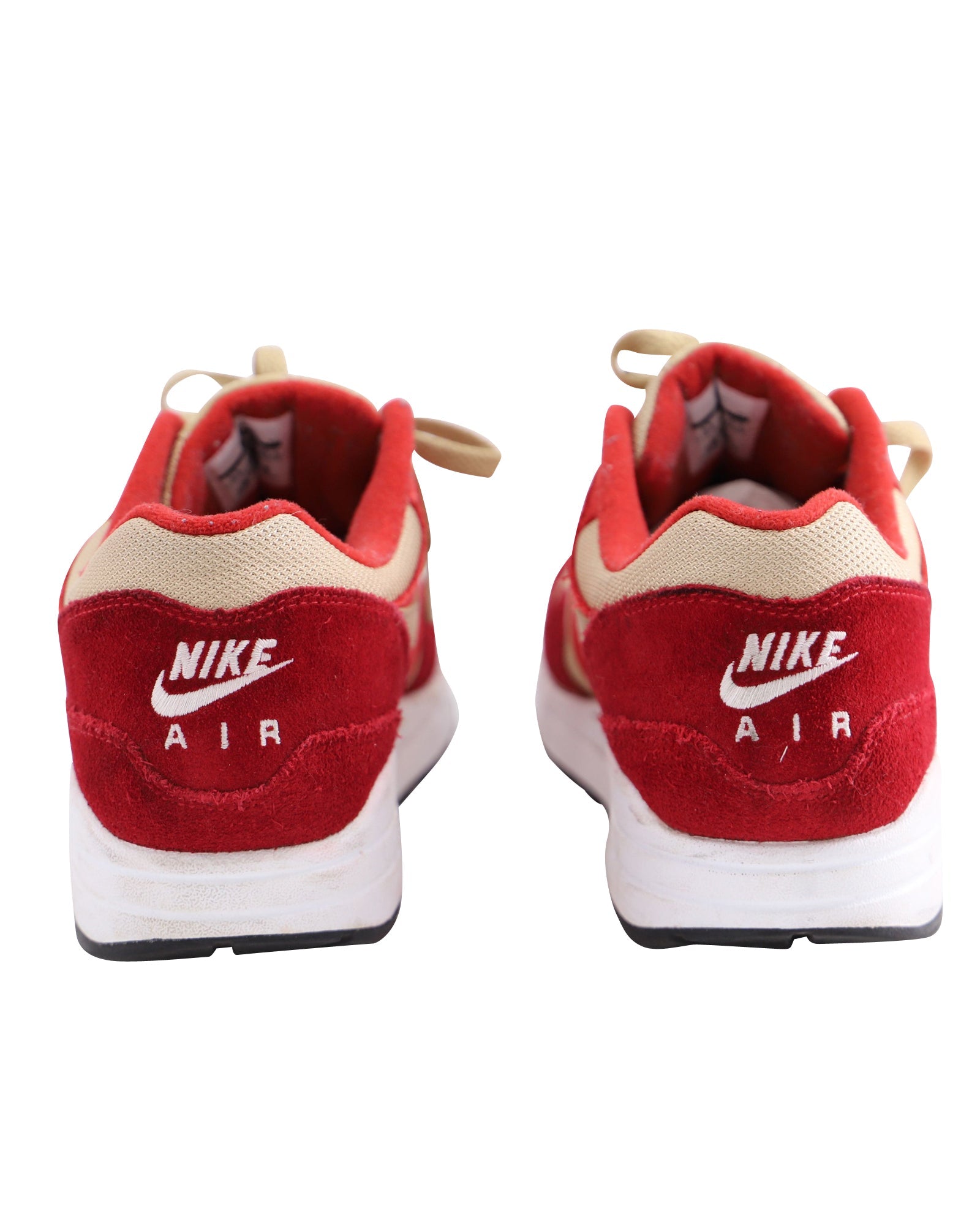 Nike Air Max 1 Curry Pack in Red Nylon