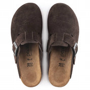 Women's Fanny Suede Clog In Roast