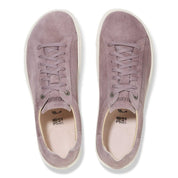 Women's Bend Low Suede Leather Shoes In Faded Purple