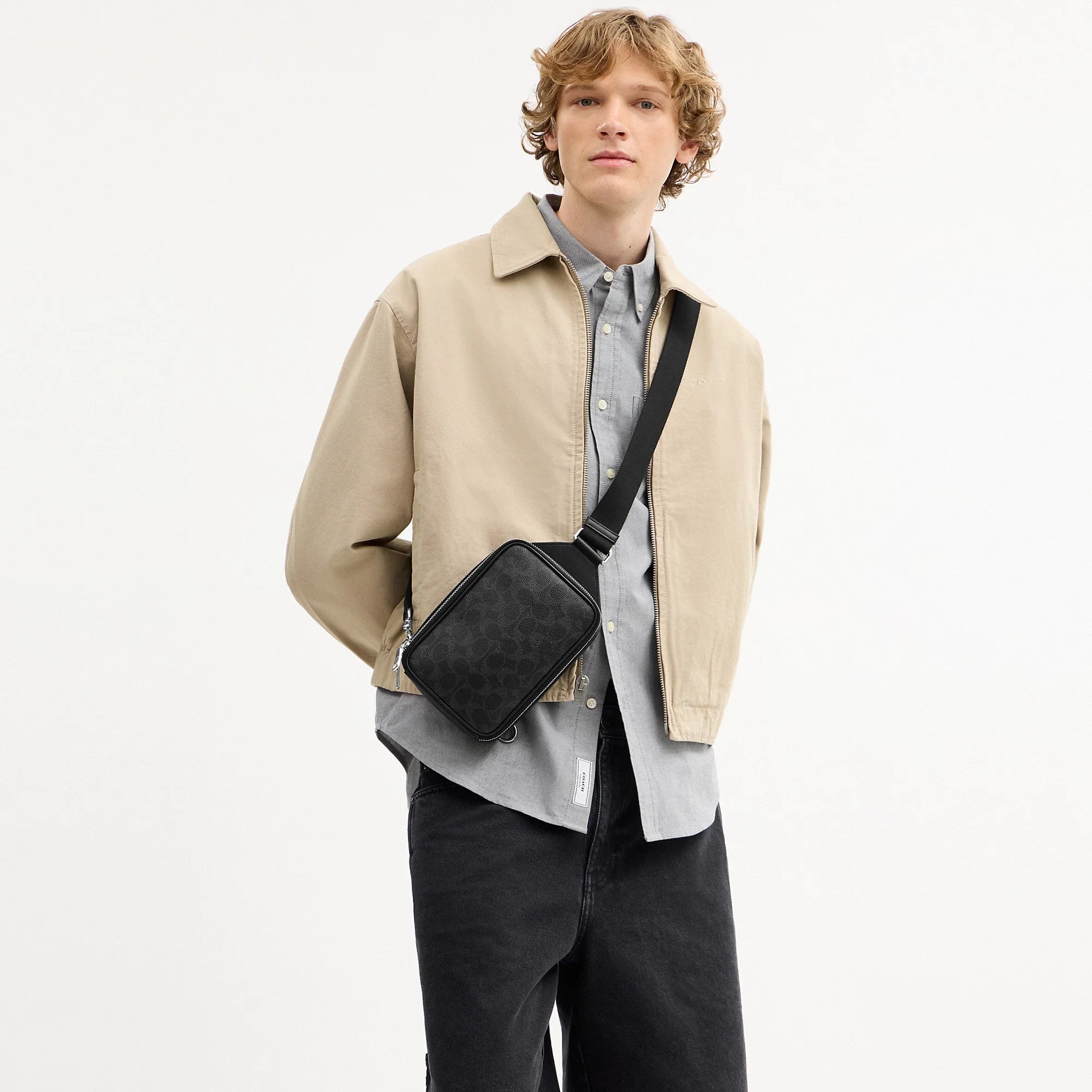 Coach Outlet Ray Pack In Signature Canvas