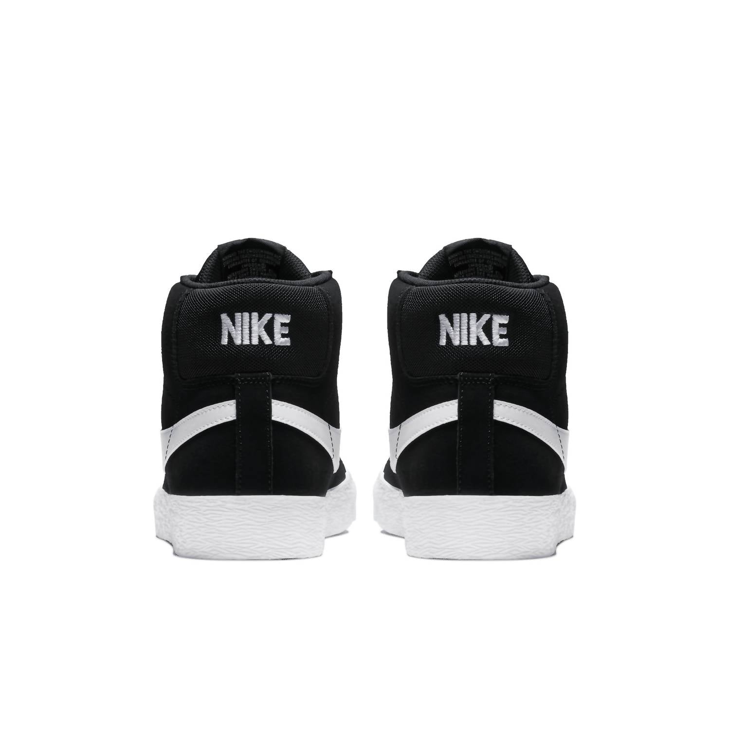 Men's Sb Zoom Blazer Mid Sneakers In Black White