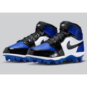 Nike Air Jordan 1 Mid TD FJ6805-401 Men's Game Royal White Football Cleat LIQ928