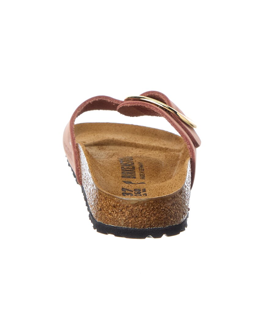 Birkenstock Madrid Big Buckle Narrow Leather Sandal