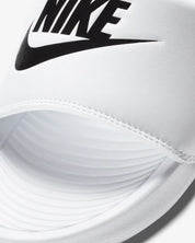 Women's Nike Victori One CN9677-100 Sandals White Black Slip On Slide ZOGG2469