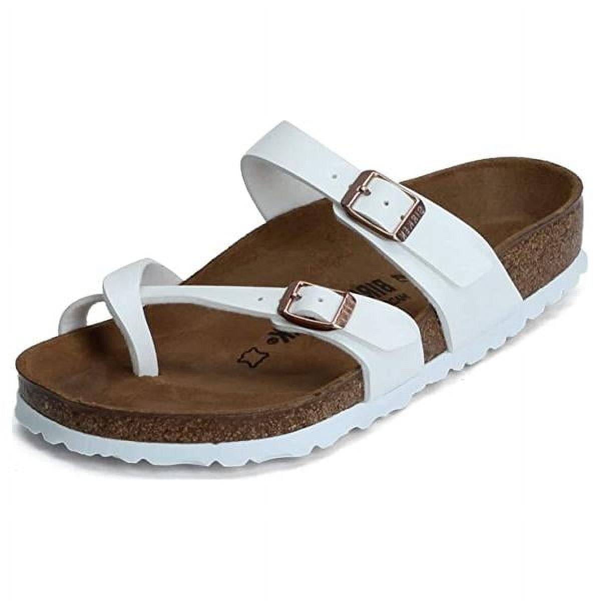 Birkenstock Mayari Birko-Flor Womens Sandals - White
