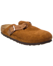 Birkenstock Boston Braided Narrow Suede Clog