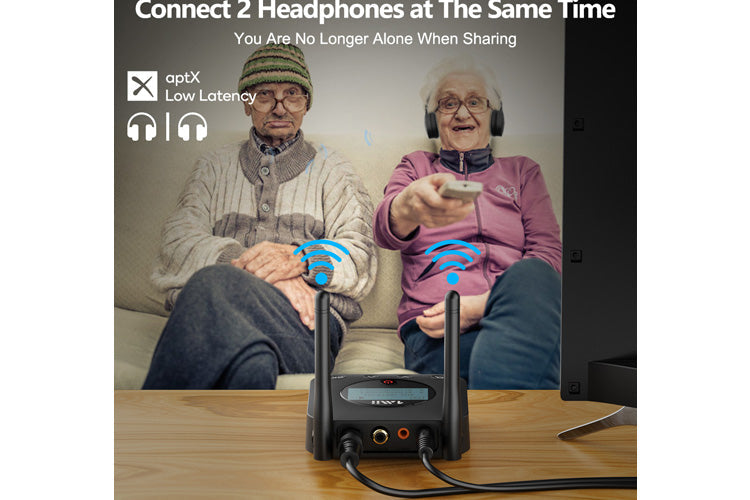1Mii B06TX+ Plus Bluetooth 5.3 Aptx Audio Transmitter