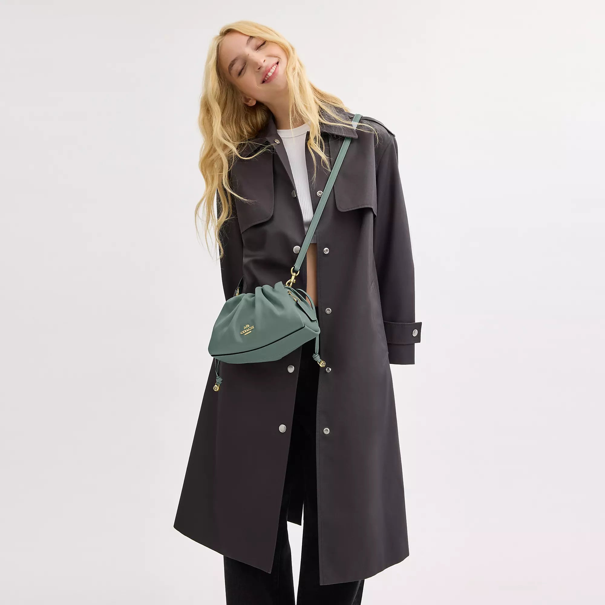 Coach Outlet Faye Shoulder Bag With Ruching